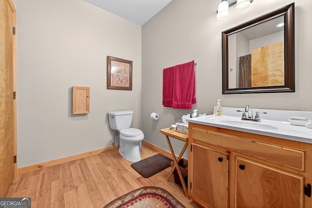 191 Deer Run Rd, Blairsville, GA 30512 - full bathroom featuring vanity and wood finished floors