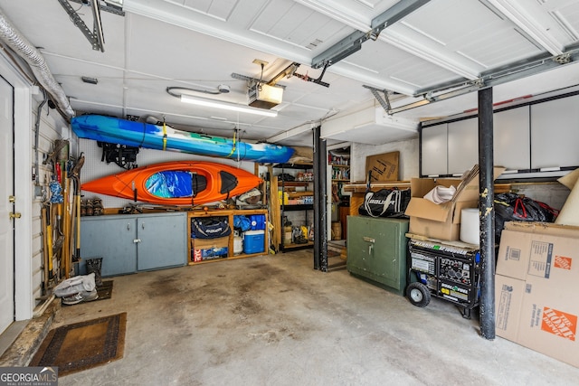 747 Channing Dr NW, Atlanta, GA 30318 - garage featuring a garage door opener