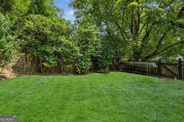 747 Channing Dr NW, Atlanta, GA 30318 - view of fenced backyard