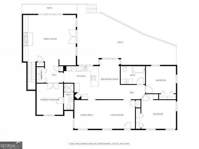 747 Channing Dr NW, Atlanta, GA 30318 - view of room layout