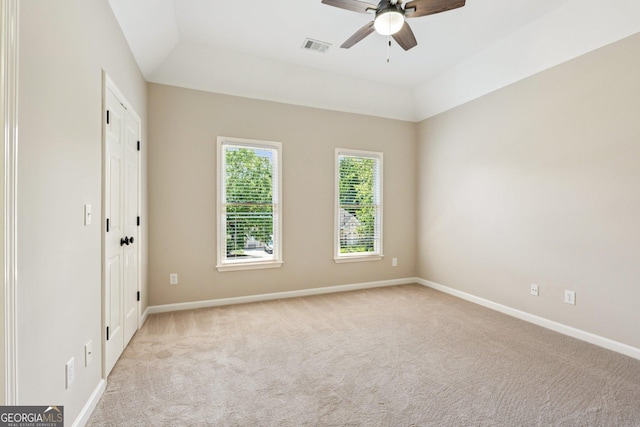 665 Greenview Ter, Milton, GA 30004 - carpeted empty room featuring ceiling fan and baseboards