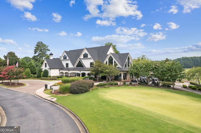665 Greenview Ter, Milton, GA 30004 - surrounding community with a putting area