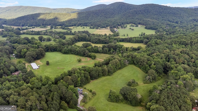 412 Perry Rd, Armuchee, GA 30105 - aerial view of mountains and a forest