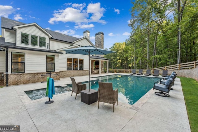 6326 Point Twenty Two, Gainesville, GA 30506 - view of pool featuring a patio area