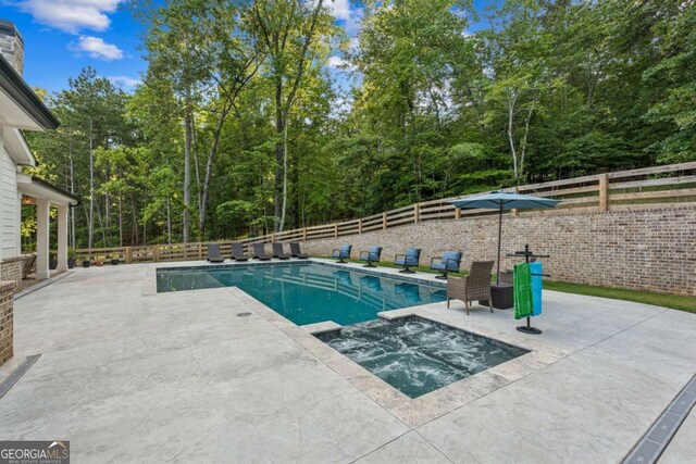 6326 Point Twenty Two, Gainesville, GA 30506 - view of swimming pool featuring a patio