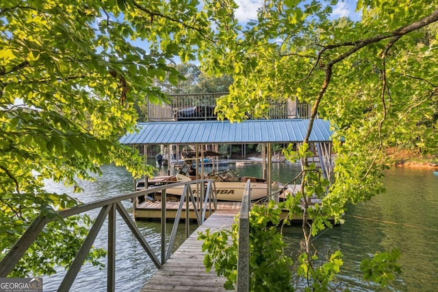 6326 Point Twenty Two, Gainesville, GA 30506 - dock area with a water view