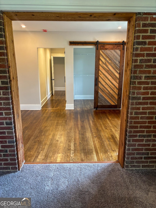 1460 Hartford Ave SW, Atlanta, GA 30310 - spare room with wood finished floors and baseboards