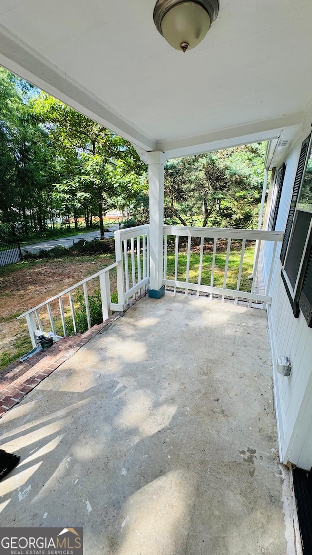 6197 Union Grove Rd, Lithia Springs, GA 30122 - view of covered porch