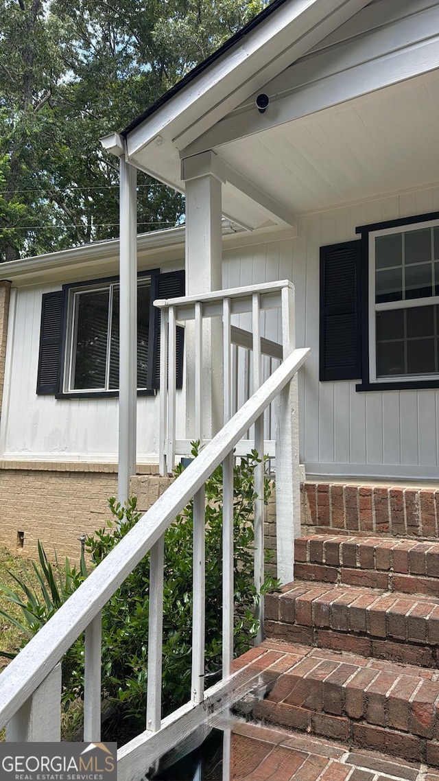 6197 Union Grove Rd, Lithia Springs, GA 30122 - entrance to property featuring brick siding