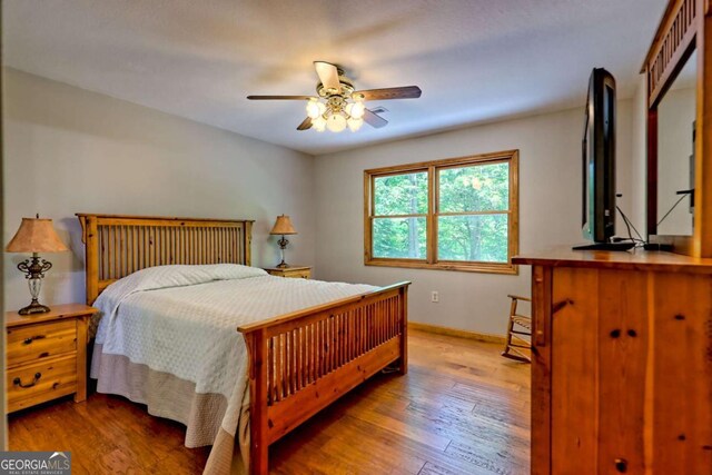 215 Souther Meadow Dr, Blairsville, GA 30512 - bedroom featuring wood finished floors