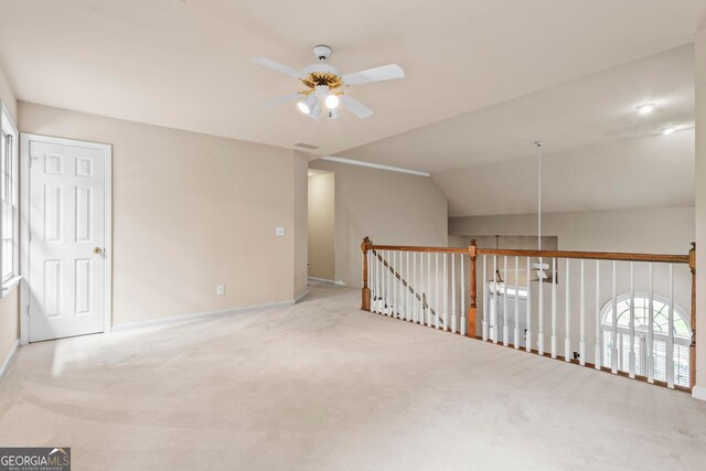 1605 Spinnaker Dr, Alpharetta, GA 30005 - carpeted empty room featuring a ceiling fan and baseboards