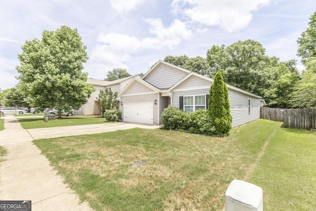 208 Flowing Meadows Dr, Kathleen, GA 31047 - view of front of house featuring concrete driveway and a garage