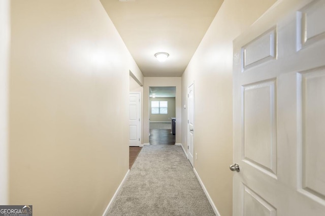 208 Flowing Meadows Dr, Kathleen, GA 31047 - hall featuring baseboards and carpet flooring