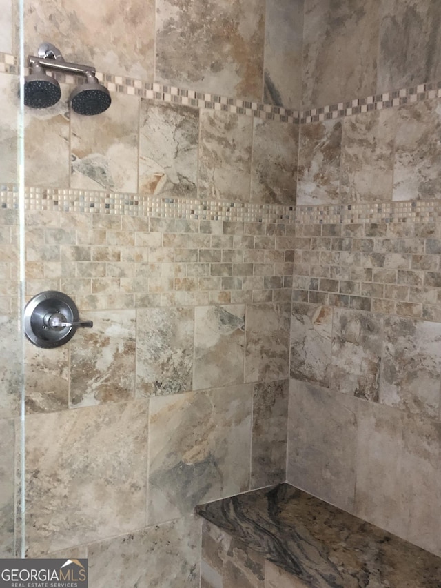1455 River Cove Rd, Social Circle, GA 30025 - bathroom view of a tile shower
