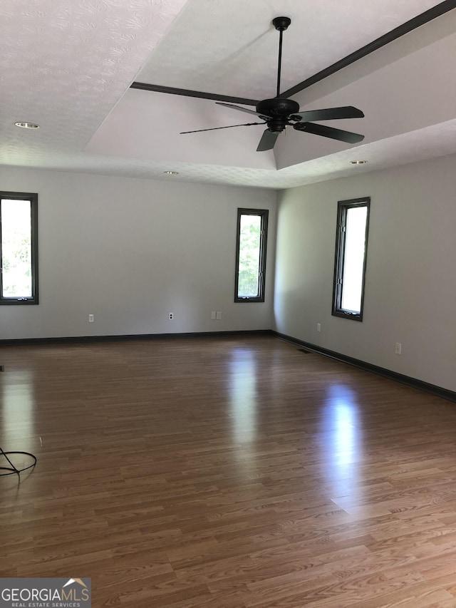1455 River Cove Rd, Social Circle, GA 30025 - unfurnished room with ceiling fan and wood finished floors
