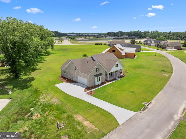 9 Honeysuckle Dr, Claxton, GA 30417 - aerial view of residential area