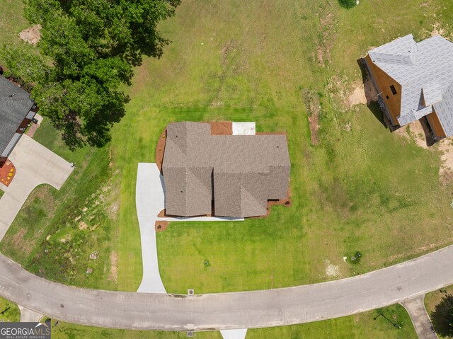 9 Honeysuckle Dr, Claxton, GA 30417 - bird's eye view