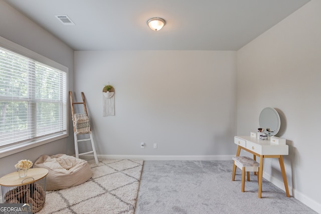 396 Brant Cir, Jefferson, GA 30549 - sitting room with baseboards and carpet floors