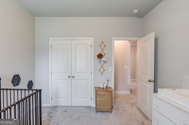 396 Brant Cir, Jefferson, GA 30549 - bedroom featuring light colored carpet and a closet