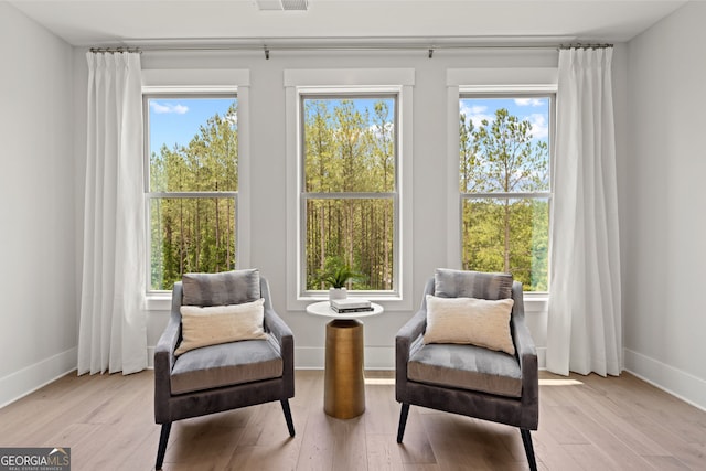 608 Southland Pass, Canton, GA 30115 - living area with plenty of natural light and light wood-type flooring