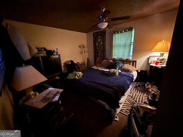 6884 Red Maple Ct, Rex, GA 30273 - bedroom featuring ceiling fan