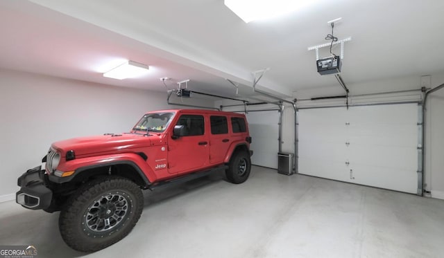 180 Mountain Path, Rockmart, GA 30153 - garage featuring a garage door opener