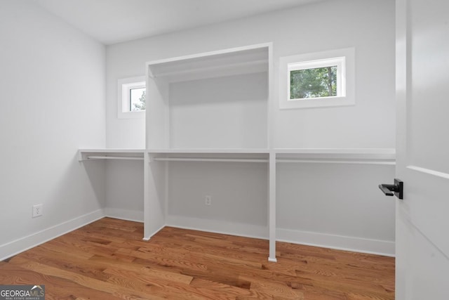 631 Susan Davis Rd, Sparta, GA 31087 - spacious closet featuring wood finished floors