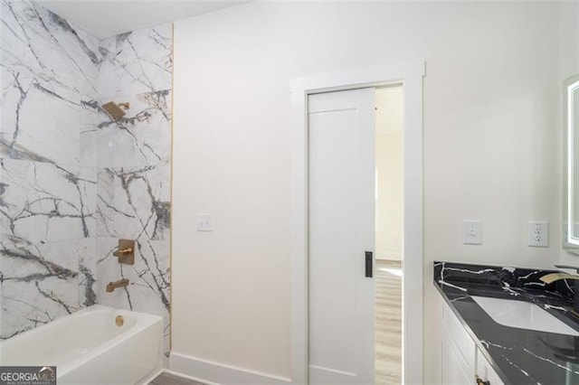 2312 Herring, Atlanta, GA 30311 - bathroom with vanity and bathtub / shower combination