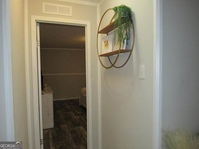 14 Henderson Rd, Cleveland, GA 30528 - hallway featuring dark wood finished floors
