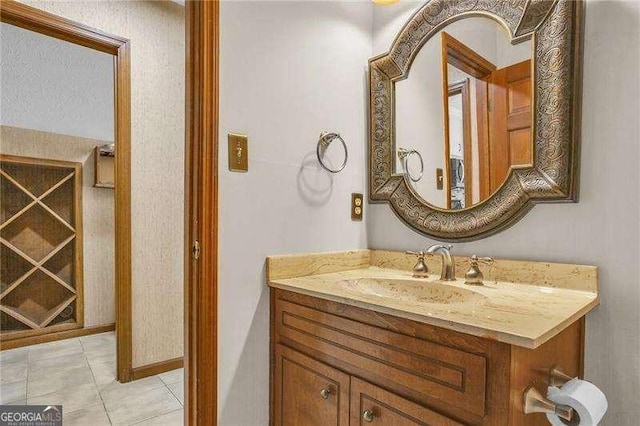2830 Scottish Mill Way, Marietta, GA 30068 - bathroom featuring vanity and tile patterned flooring