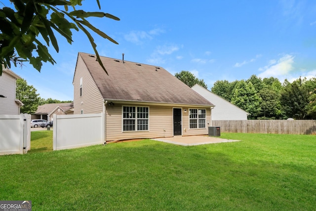 183 Arrowhead Dr, Dallas, GA 30132 - rear view of property with a patio and a shingled roof