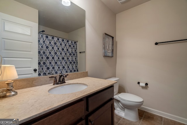 1221 Deer Trl, Bishop, GA 30621 - bathroom featuring vanity and tile patterned floors