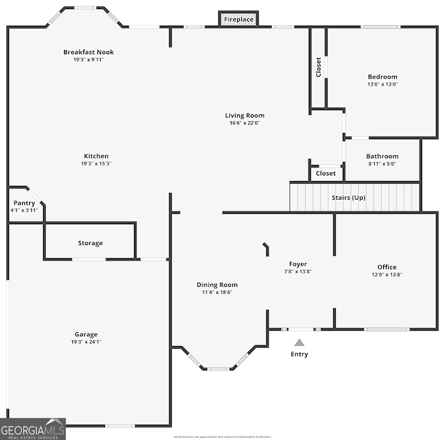 1221 Deer Trl, Bishop, GA 30621 - view of property floor plan
