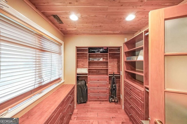 835 Timber Lake Trl, Cumming, GA 30041 - spacious closet featuring light wood finished floors
