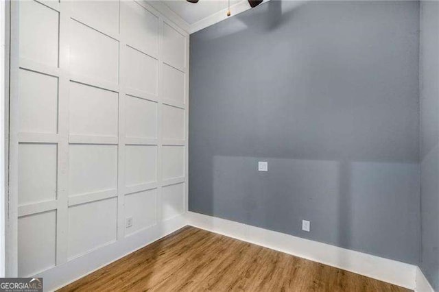 908 Basingstoke Ct, Suwanee, GA 30024 - unfurnished room with wood finished floors and a ceiling fan