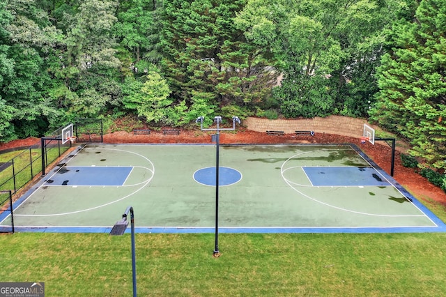 1065 Bookhout Dr, Cumming, GA 30041 - view of sport court featuring community basketball court