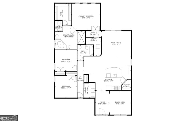 80 Rimmon Ct, Richmond Hill, GA 31324 - view of property floor plan