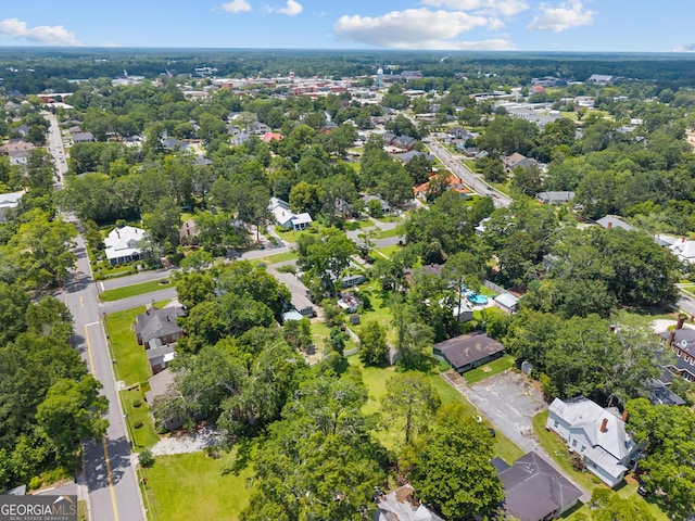 110 College Blvd, Statesboro, GA 30458 - aerial overview of property's location featuring nearby suburban area
