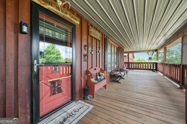 2296 Athens Rd, Royston, GA 30662 - doorway to property featuring a porch