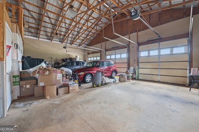 2296 Athens Rd, Royston, GA 30662 - garage with a garage door opener
