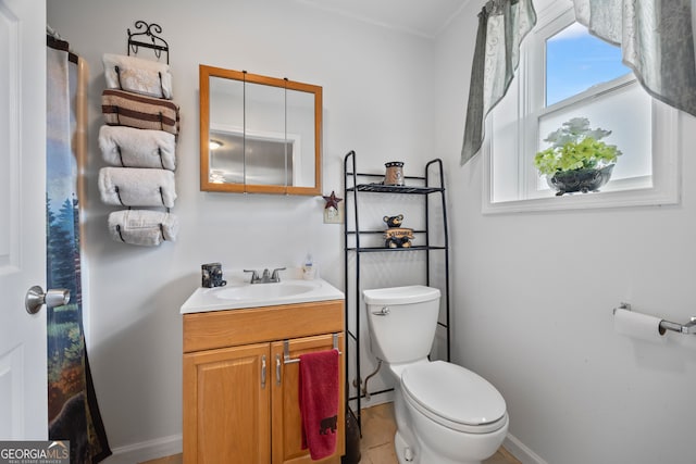 2296 Athens Rd, Royston, GA 30662 - bathroom featuring toilet and vanity