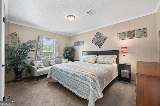 2296 Athens Rd, Royston, GA 30662 - bedroom featuring carpet floors and crown molding
