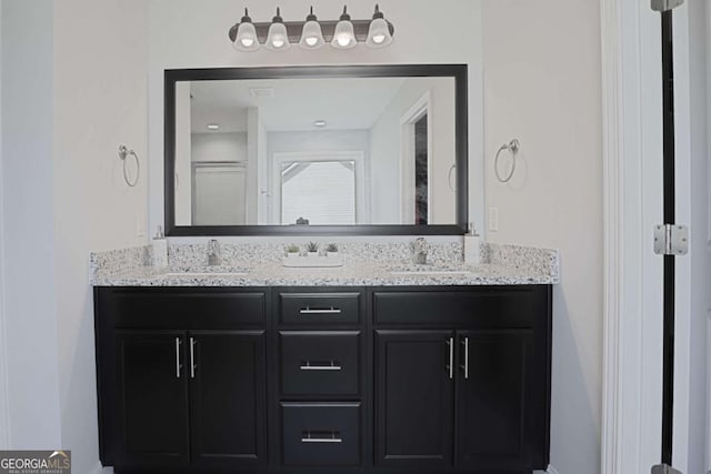 358 Brookhaven Loop NE, Ludowici, GA 31316 - full bathroom with double vanity