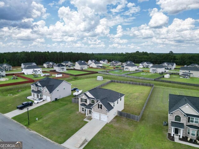 358 Brookhaven Loop NE, Ludowici, GA 31316 - aerial view of residential area