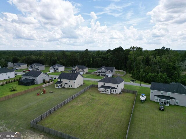 358 Brookhaven Loop NE, Ludowici, GA 31316 - aerial view of a forest