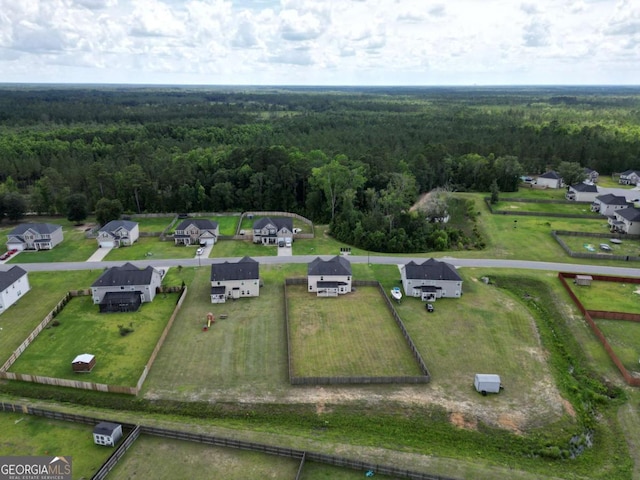 358 Brookhaven Loop NE, Ludowici, GA 31316 - aerial overview of property's location featuring a forest and nearby suburban area