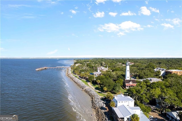 509 Mariners Cir, Saint Simons, GA 31522 - drone / aerial view of a large body of water