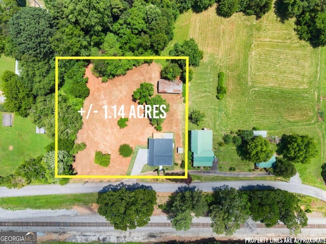 130 E Railroad Ave, Alto, GA 30510 - drone / aerial view