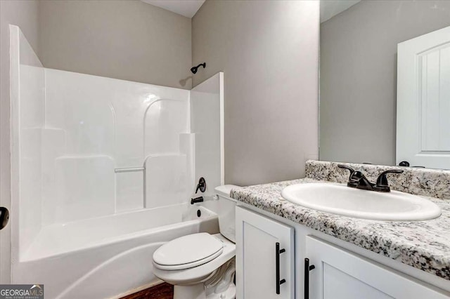 211 Loftis Rd, Temple, GA 30179 - bathroom featuring vanity and shower / tub combination