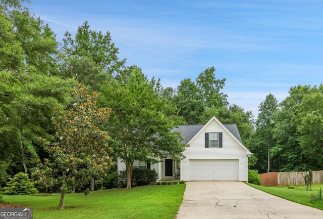 52 Cherub Ln, Sharpsburg, GA 30277 - view of front of property with concrete driveway and a garage